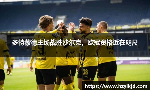 多特蒙德主场战胜沙尔克，欧冠资格近在咫尺